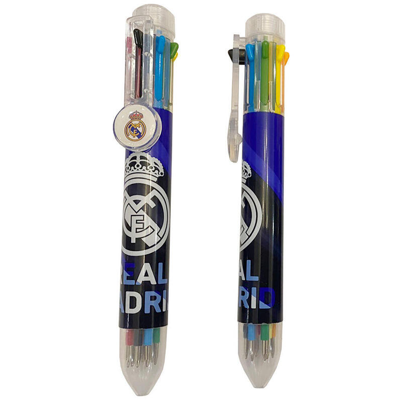 Pack De 30 Unidades - Boligrafo 8 Colores Real Madrid