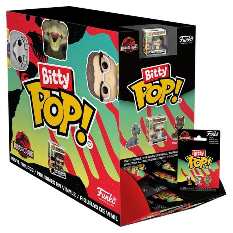 Pack De 32 Unidades - Figura Mystery Bitty Pop Jurassic Park Surtido