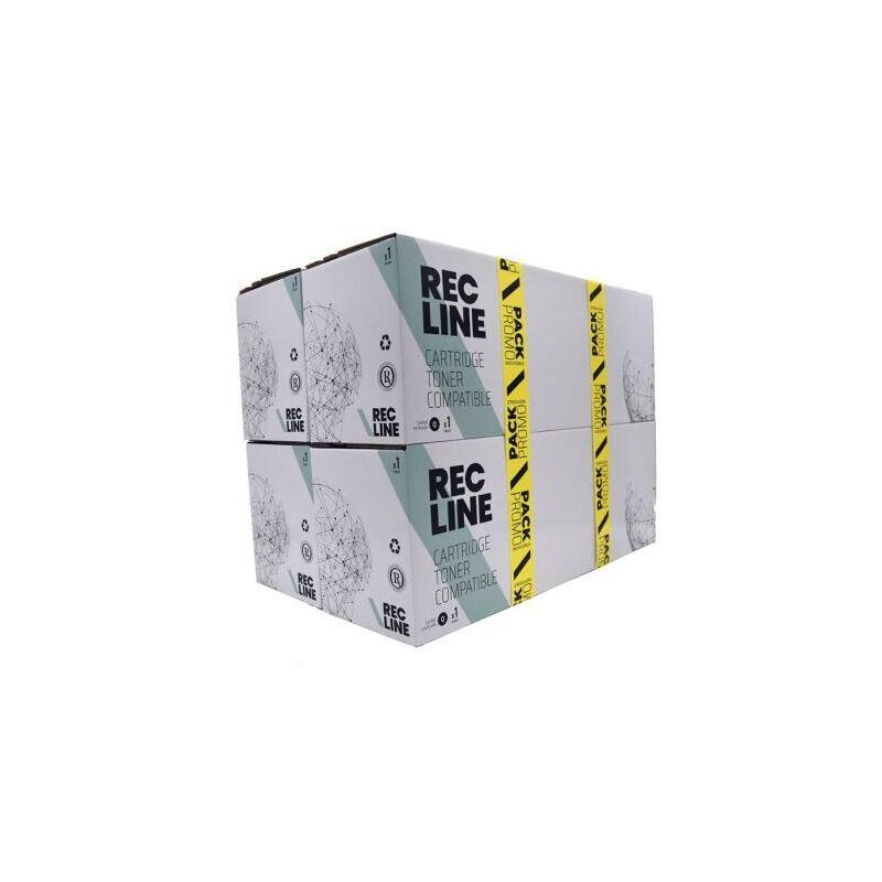 Pack De 4 Toner Compatibles Con Brother Tn248xl Bk+C+M+Y- Tn248xlbkcmy-R Pag-3000