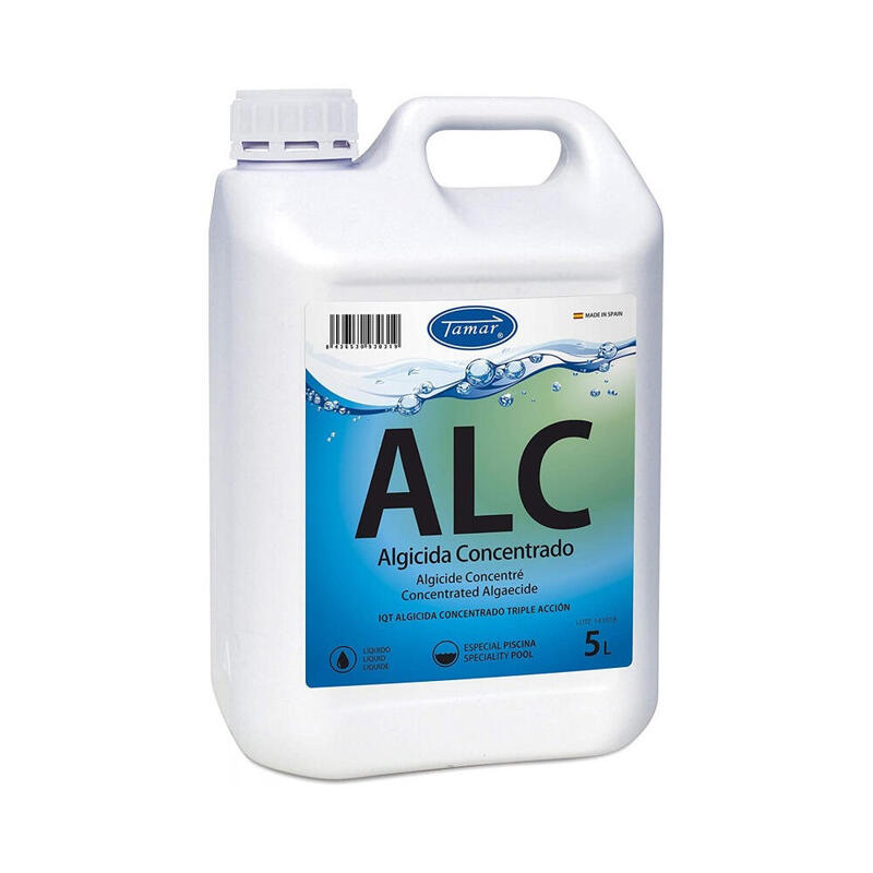 Pack De 4 Unidades - Algicida 5 L. Concentrado Poliester, Liner Y Electrolisis Salina Edm