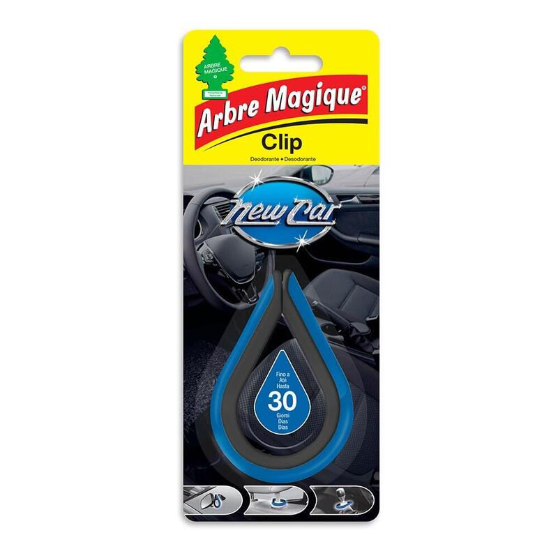 Pack De 4 Unidades - Ambientador De Coche, Modelo Clip, Aroma New Car
