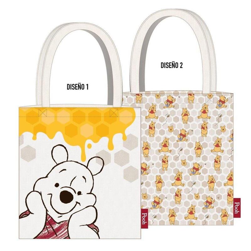 Pack De 4 Unidades - Bolsa Shopping Winnie The Pooh Disney Surtido