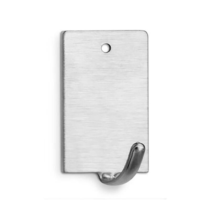 Pack De 4 Unidades - Colgador Adhesivo Acero (Blister 3 Unid.) Inofix