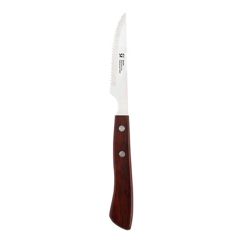 Pack De 4 Unidades - Cuchillo Chuletero 10 Cm Acero Inox Pakka Sg-4237 San Ignacio