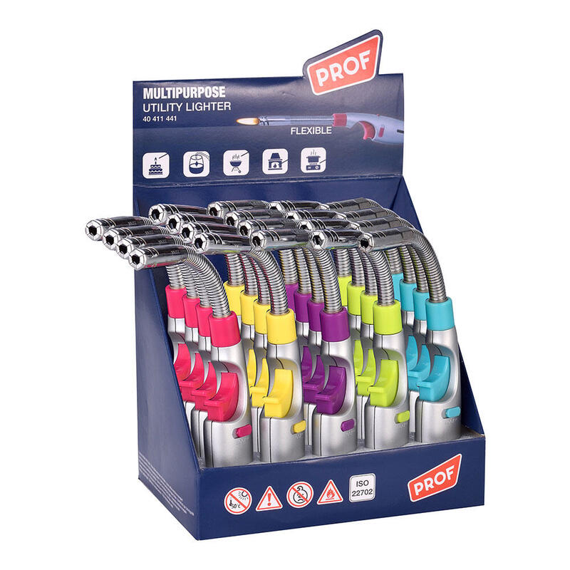 Pack De 4 Unidades - Encendedor Electrónico Recargable, Flexible, Colores Surtidos