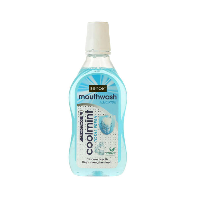 Pack De 4 Unidades - Enjuague Bucal Menta Fresca 0% Alcohol, 500 Ml