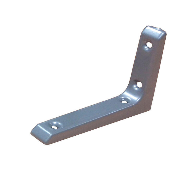 Pack De 4 Unidades - Escuadra Aluminio Plm07 Gris 200 X 150 Mm