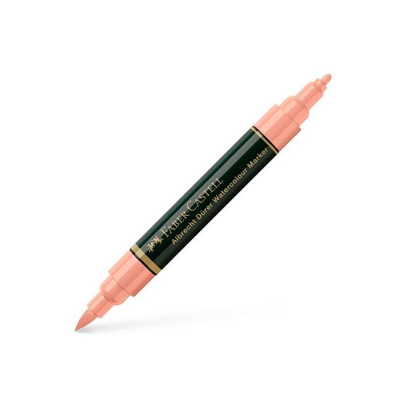 Pack De 4 Unidades Faber Castell Rotulador Dürer Watercolour Doble Punta Media/Pincel Beige Rojizo