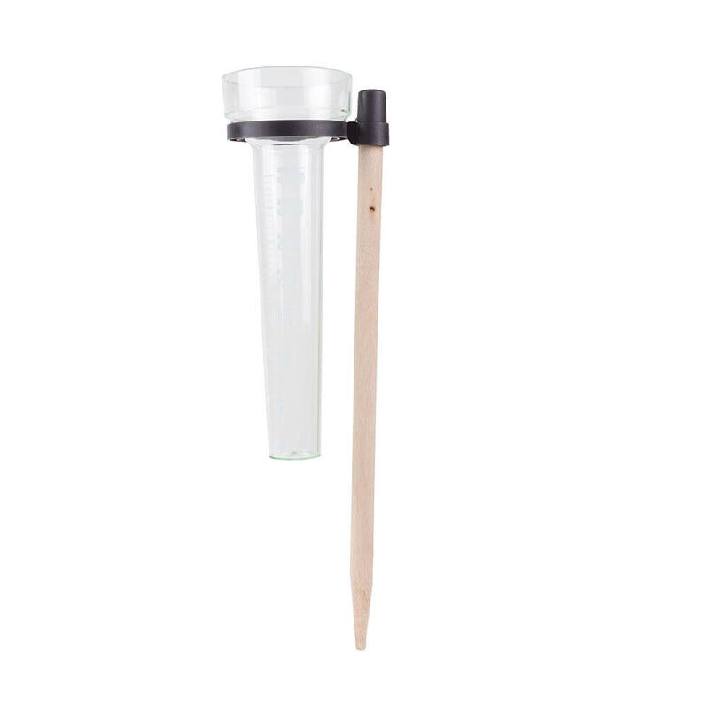 Pack De 4 Unidades - Pluviómetro En Soporte De Madera Benson
