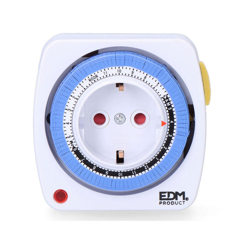 Pack De 4 Unidades - Programador Diario Compacto Economico 250v 16a Edm