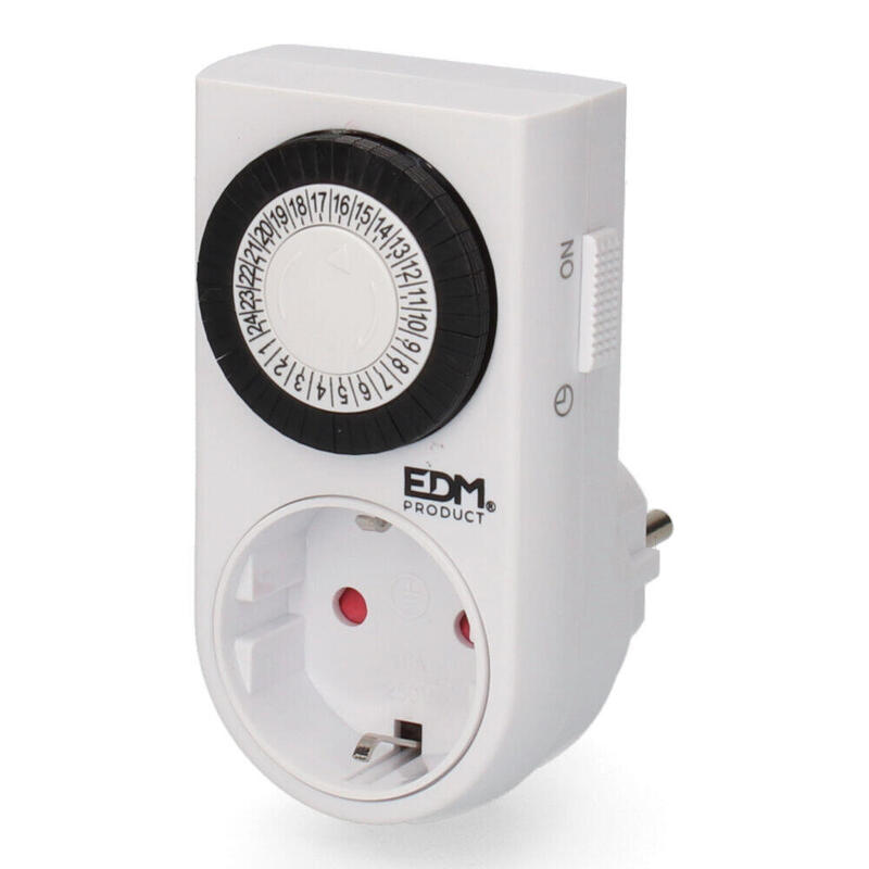 Pack De 4 Unidades - Programador Diario Manual Economico 250v 16a Edm