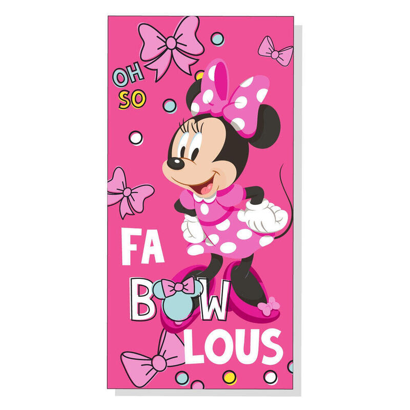 Pack De 4 Unidades - Toalla Minnie Disney Microfibra