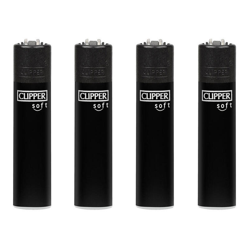 Pack De 48 Unidades - Encendedor Cp11 Acabado Especial Soft Negro