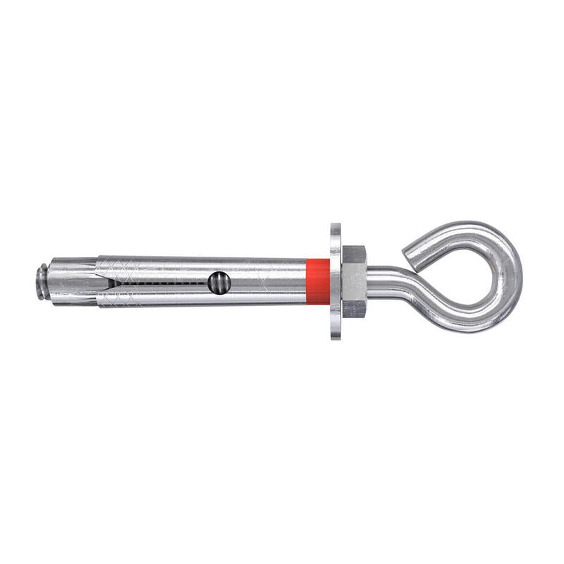Pack De 5 Unidades - Bolsa 4 Tacos Metalicos Fsl 8 Acabado Hembrilla Cerrada M6x45mm 98455 Fischer