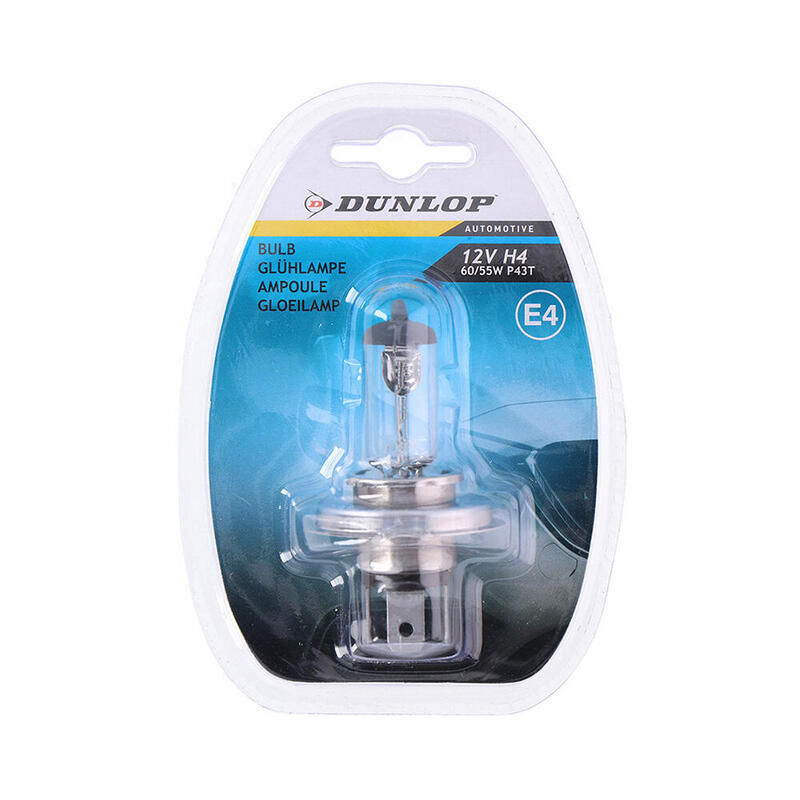 Pack De 5 Unidades - Bombilla Para Coche 12v H4 60/55w Dunlop