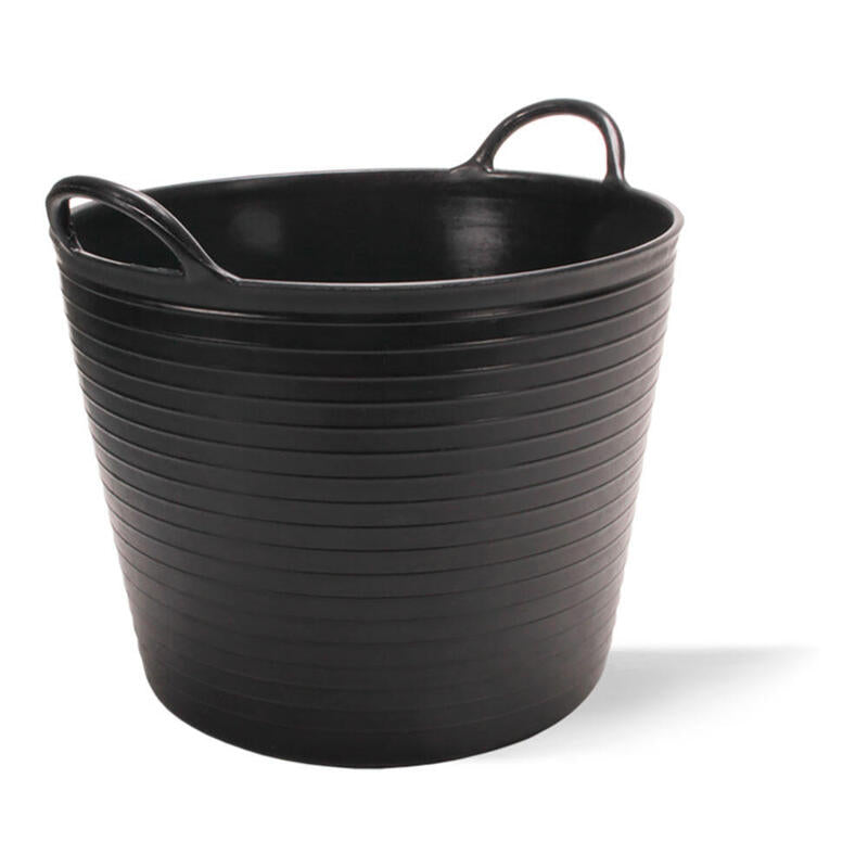 Pack De 5 Unidades - Capazo Plástico Negro No.1 (25l) 88771 Rubi