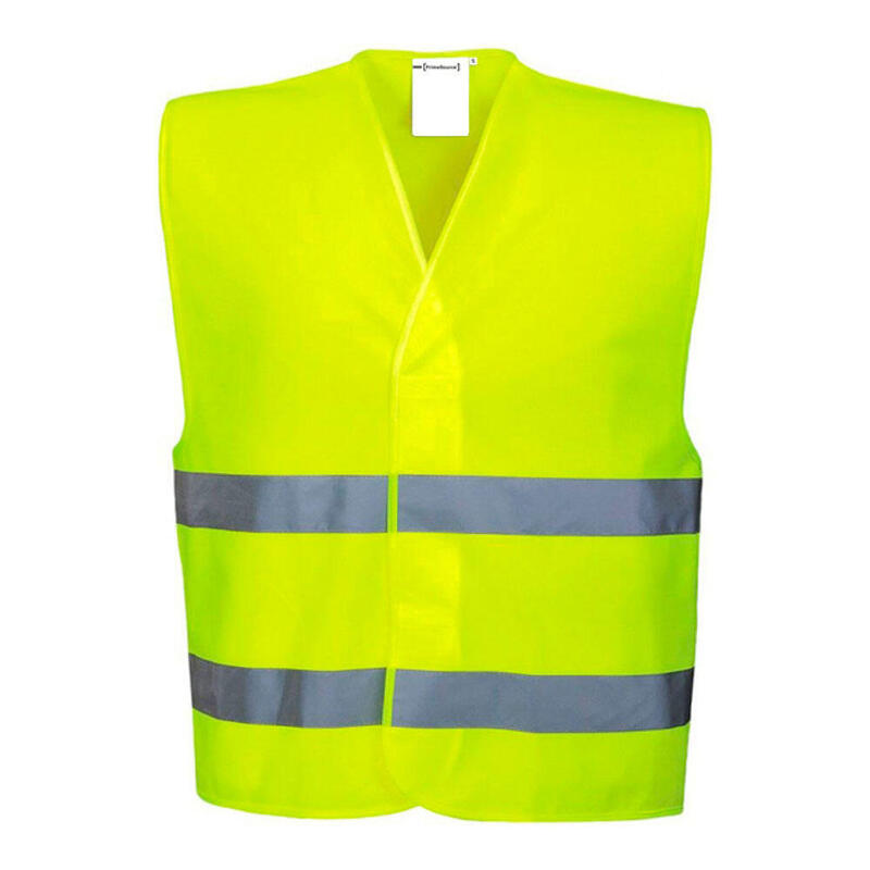 Pack De 5 Unidades - Chaleco De Alta Visibilidad Amarillo Fluor Talla L