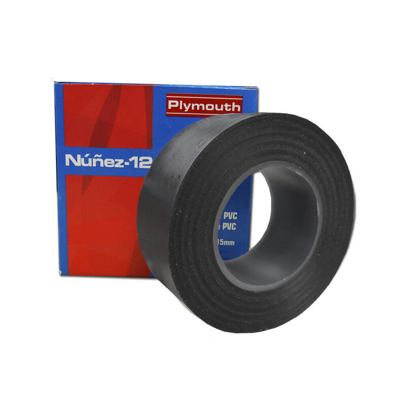 Pack De 5 Unidades - Cinta Aislante Nuñez N12 Estuche 20 M X 19 Mm Negra
