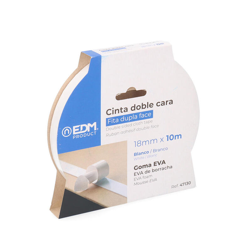 Pack De 5 Unidades - Cinta Doble Cara 10m X 18mm Edm