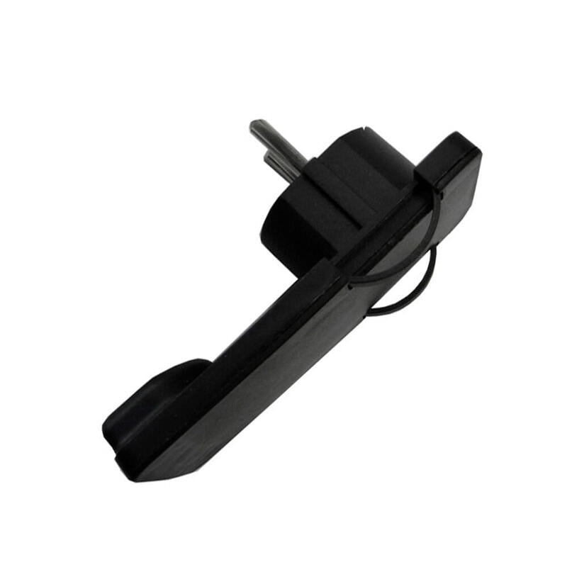 Pack De 5 Unidades - Clavija Schuko Extraplana 10/16a T/Tl 4,8mm Negra (Retractilado)