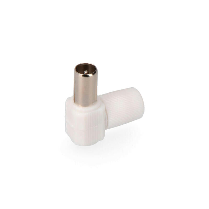 Pack De 5 Unidades - Clavija Tv Acodada 9,5mm. Envasada Edm
