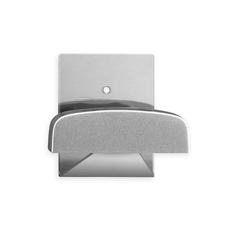 Pack De 5 Unidades - Colgador Adhesivo Cromo Mate Grande (Blister) Inofix