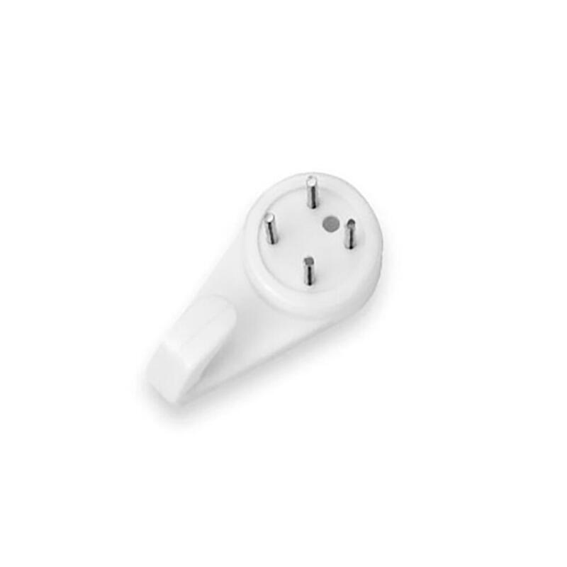 Pack De 5 Unidades - Colgador Para Cuadros. Blanco (Blister 4 Unid.) Inofix