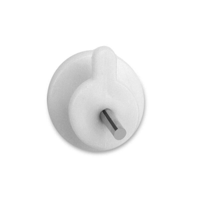 Pack De 5 Unidades - Colgador Para Cuadros Simple. Blanco (Blister 6 Unid.) Inofix