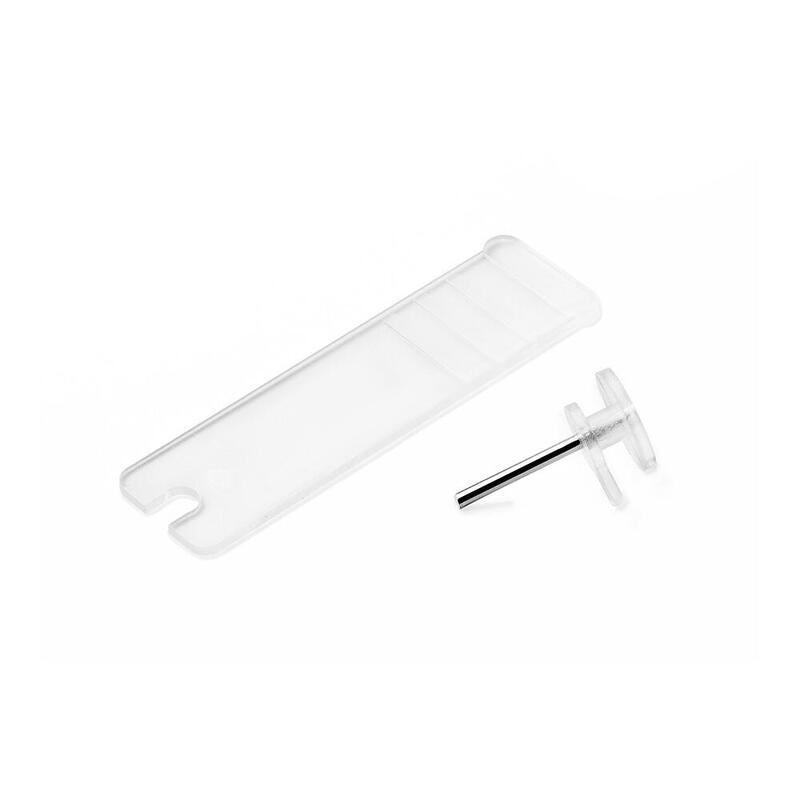 Pack De 5 Unidades - Colgador Para Cuadros Simple. Transparente (Blister 10 Unid.) Inofix