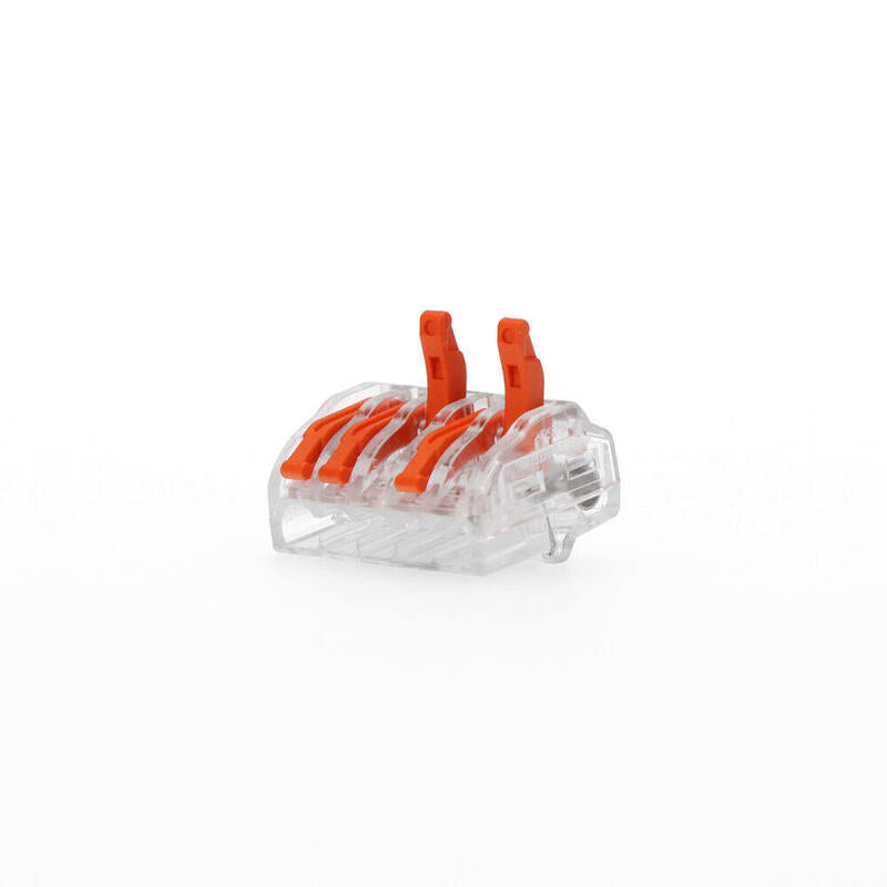 Pack De 5 Unidades - Conector Empalme 5 Tomas De 0,75a 2,5mm Envasado (5 Unid.)
