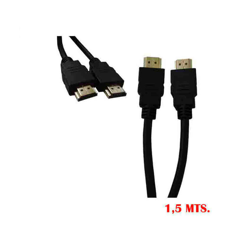 Pack De 5 Unidades - Conexion Hdmi Alta Velocidad 1.4 Macho-Macho 1,5m