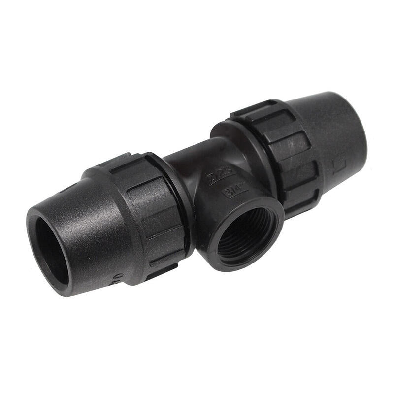 Pack De 5 Unidades - Conexion "T" Rosca Hembra 25mm (3/4") Aqua Control
