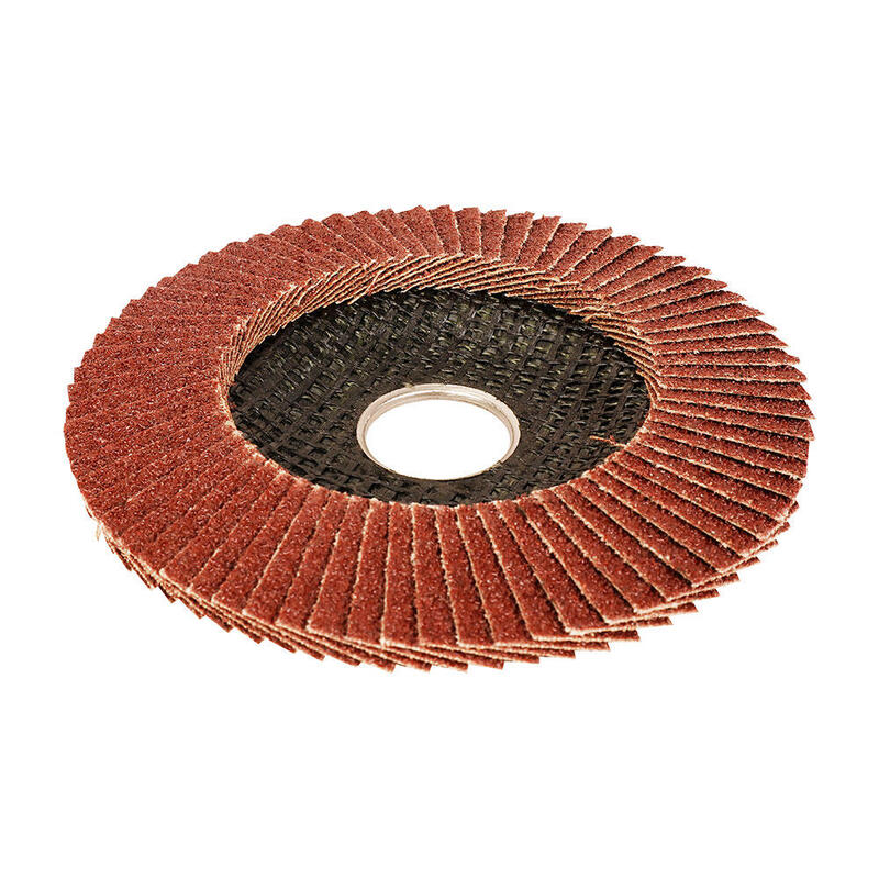 Pack De 5 Unidades - Disco Láminas Convexo Ø115x22,2mm 120 G. Workpro