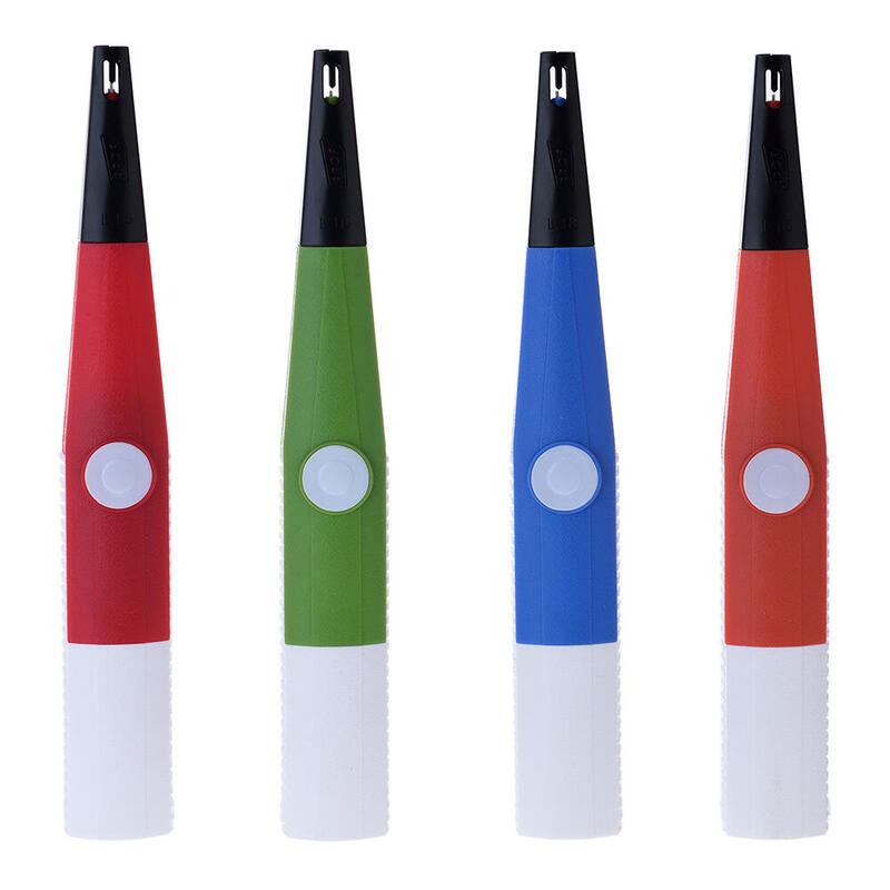 Pack De 5 Unidades - Encendedor Multichispa 23,7x3,3x2,7cm Colores Surtidos Funciona Con 2xaa (Incluidas) Euro/U
