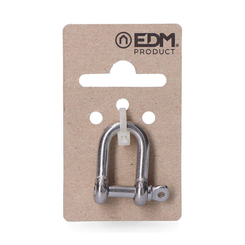 Pack De 5 Unidades - Grillete Acero Inoxidable Aisi316 5mm 3/16" Edm