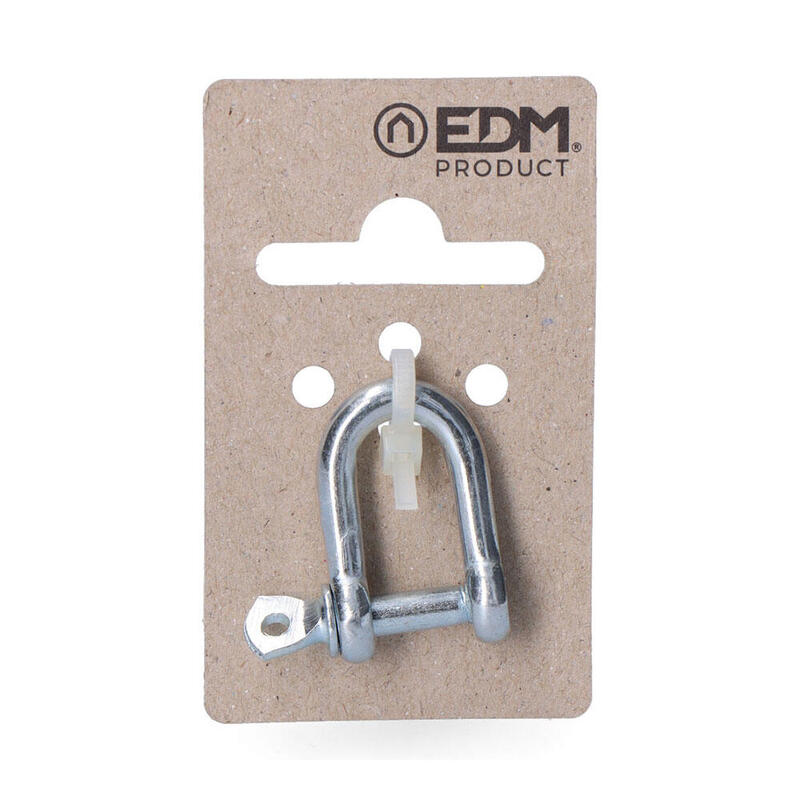 Pack De 5 Unidades - Grillete Galvanizado 5mm 3/16" Edm