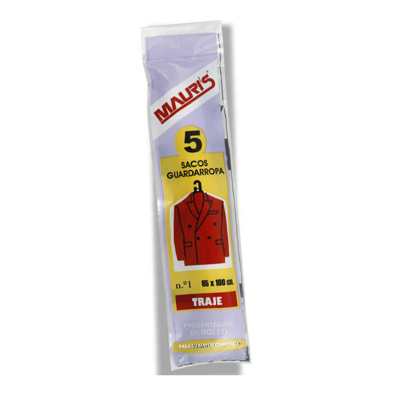 Pack De 5 Unidades - Guardarropa N°1 Traje, 5 Uds, 65 X 100 Cm