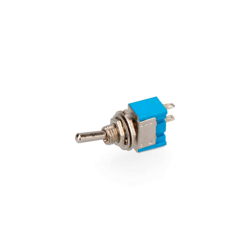 Pack De 5 Unidades - Interruptor Unipolar 3a Metalico Mini