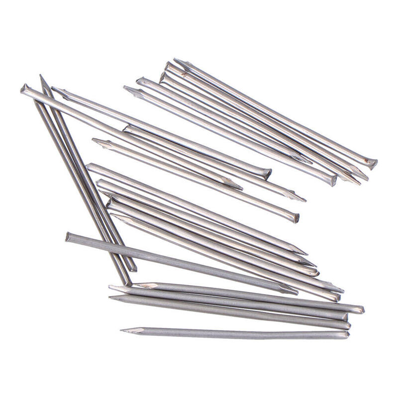 Pack De 5 Unidades - Pack 100 Unid. Punta Aguja Acero Para Tapeta 2,5cm Edm