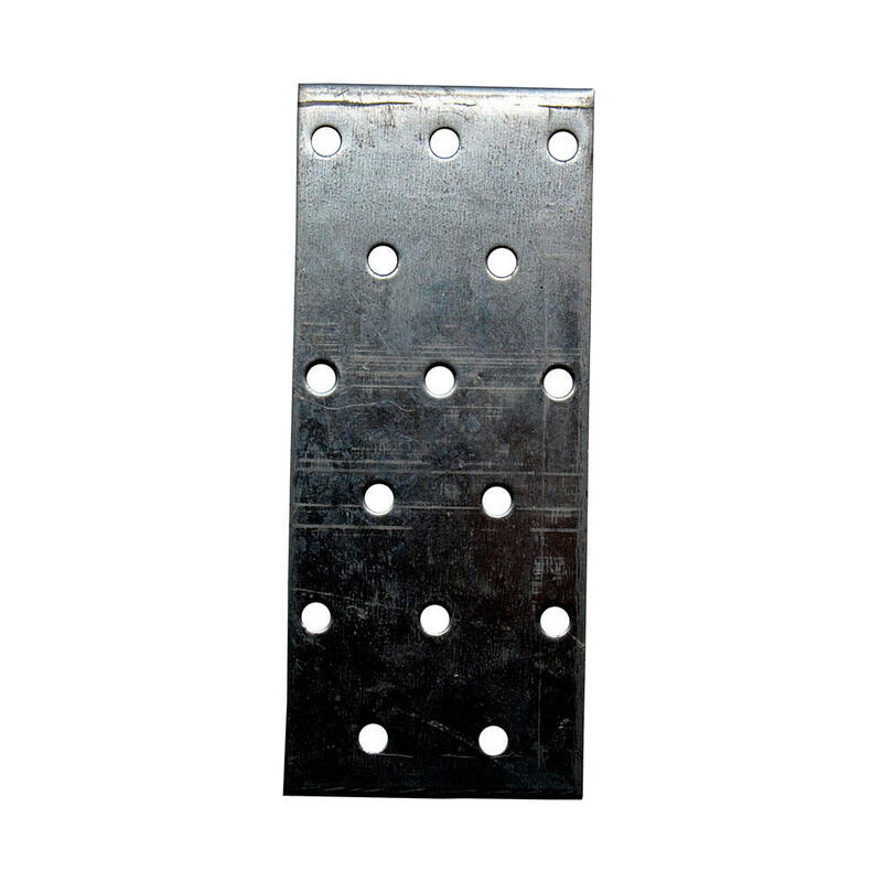 Pack De 5 Unidades - Placa Pesante Plc09 Zincado 200 X 50 Mm
