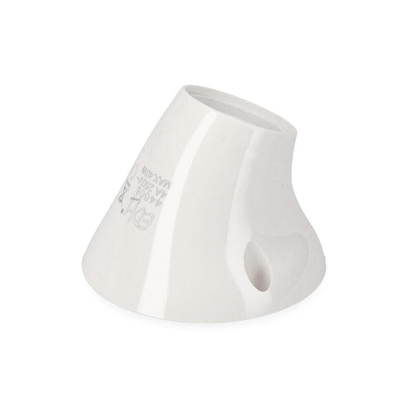 Pack De 5 Unidades - Portalamparas Zocalo Curvo E27 Retractilado Edm