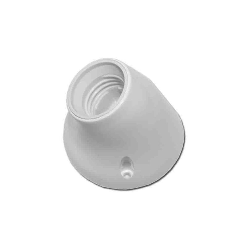 Pack De 5 Unidades - Portalamparas Zocalo E27 Curvo Solera 6510