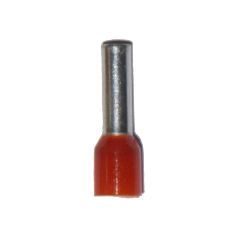 Pack De 5 Unidades - Puntera Aislada 04,00 Mm², Naranja, 100 Uds