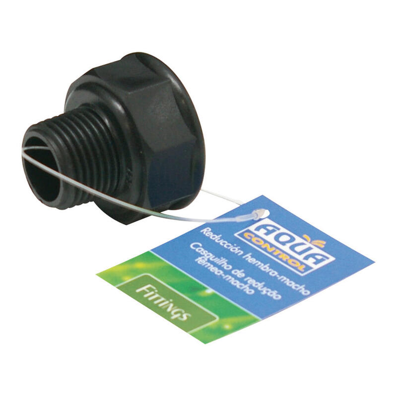 Pack De 5 Unidades - Reducción Hembra-Macho. 1"X3/4" Aqua Control