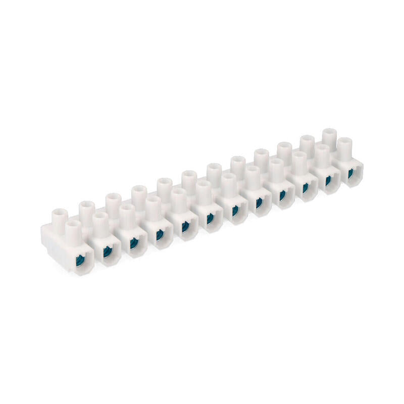 Pack De 5 Unidades - Regleta De Conexion 25mm. Homologada Blanca Envasada Edm