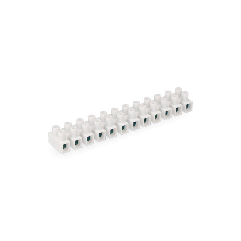 Pack De 5 Unidades - Regleta De Conexion De 10mm Homologada Blanca Retractilada Edm