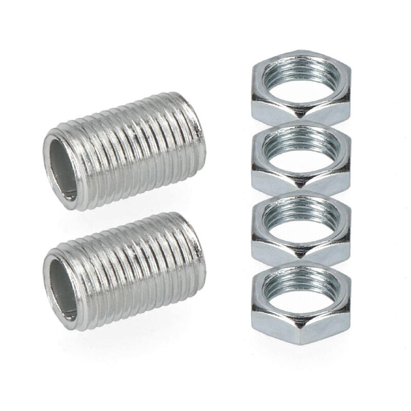 Pack De 5 Unidades - Rosca 15 Mm. Con Tuerca Envasada (2 R. Y 4 T.)