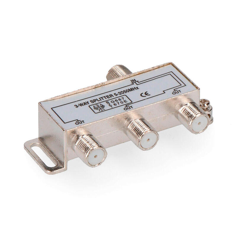 Pack De 5 Unidades - Separador 1 Entrada 3 Salidas (Retractilado) Edm
