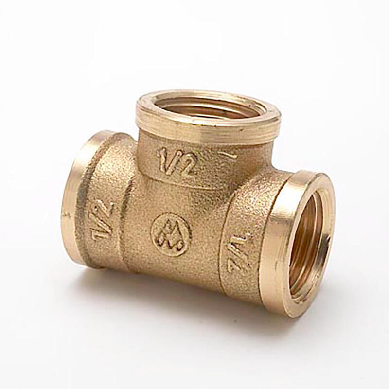 Pack De 5 Unidades - Te H-H-H 1/2" Latón