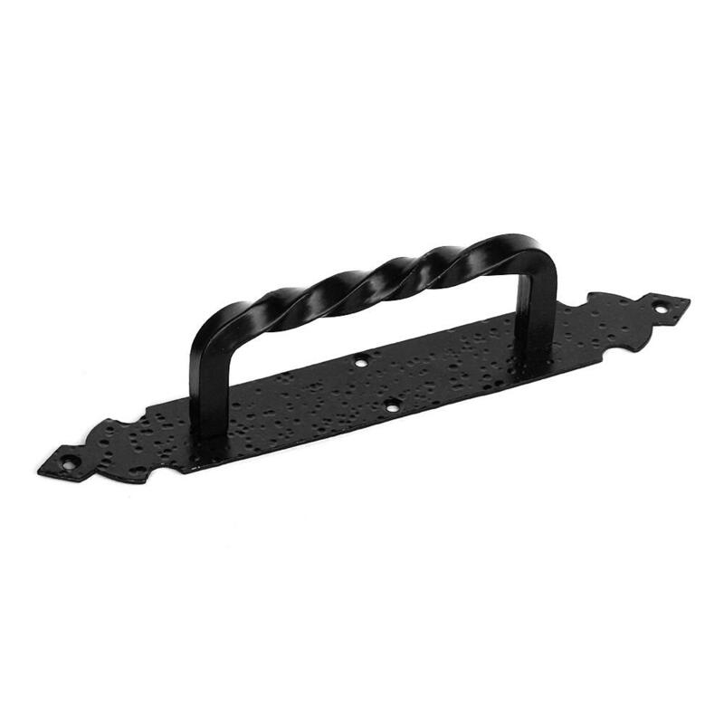 Pack De 5 Unidades - Tirador De Puerta 275mm Forja Negro Edm